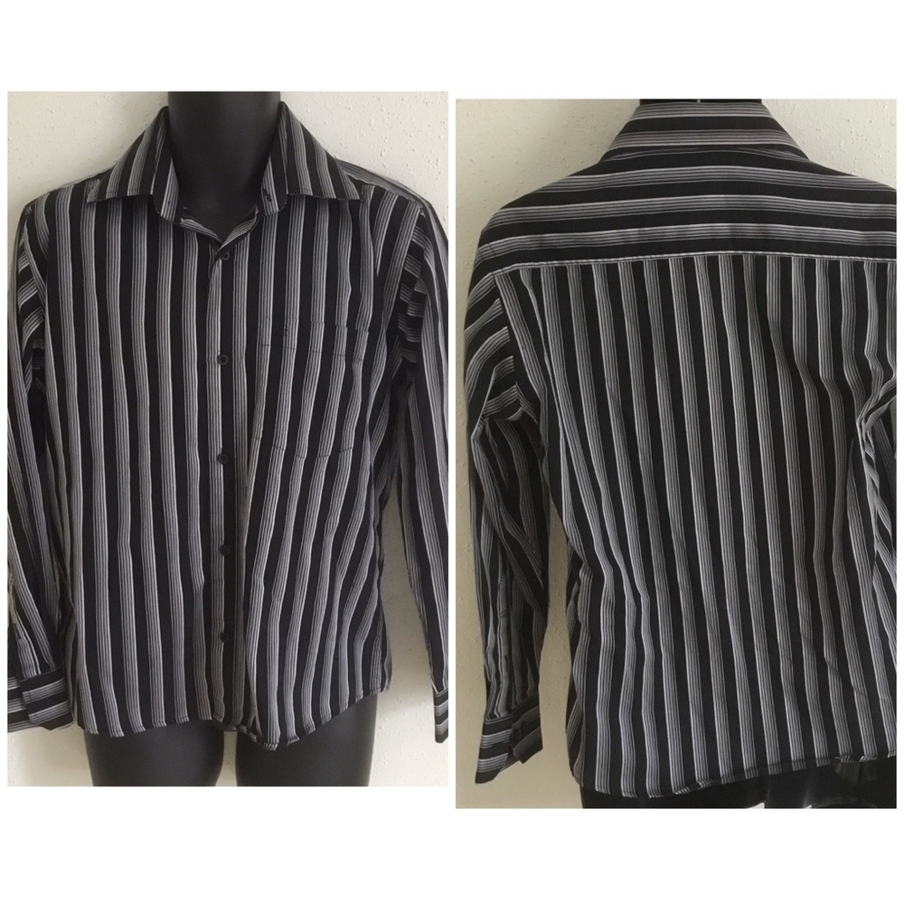 LONG SLEEVES BUTTON UP SHIRT - Picture 12 of 13